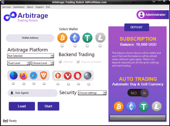 Arbitrage Trading Robot by AiProfitGen