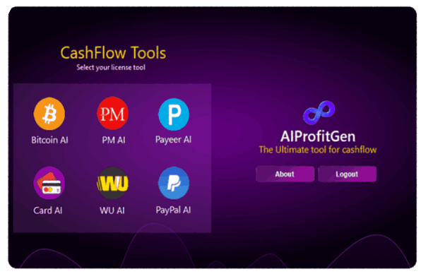 AiProfitGen Cashflow Tool
