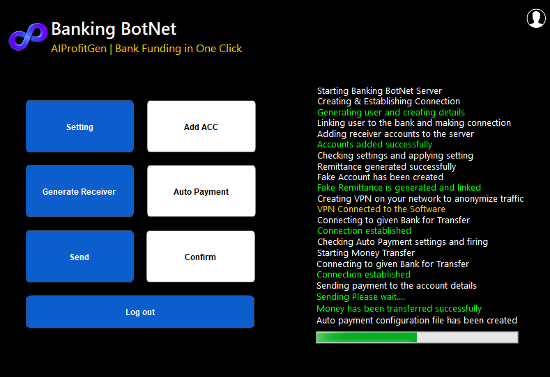 Banking BotNet by AIPROFITGEN